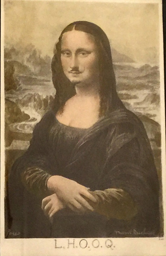 L.H.O.O.Q., Mona Lisa with Moustache
